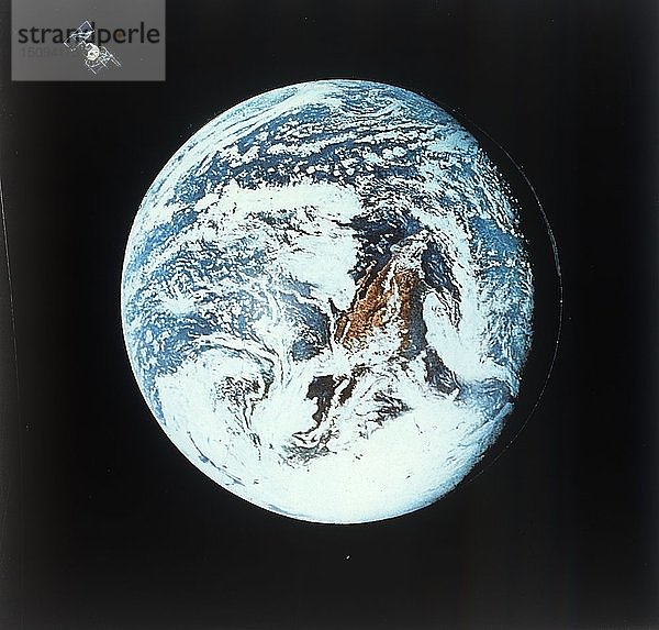 Die Erde aus dem Weltraum  1980er Jahre. Schöpfer: NASA.