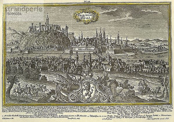 Graz  um 1740. Schöpfer: Johann Georg Ringlin.