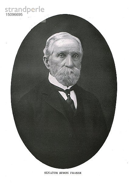Senator Simon Fraser  1911. Schöpfer: Unbekannt.
