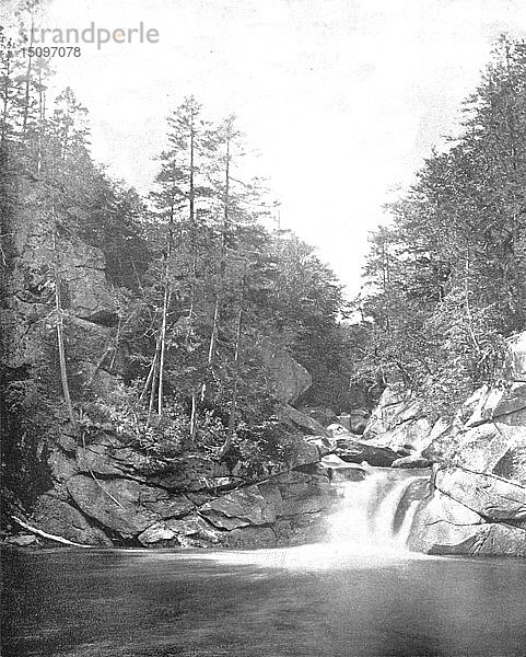Der Pool  Franconia Range  White Mountains  New Hampshire  USA  um 1900. Schöpfer: Unbekannt.