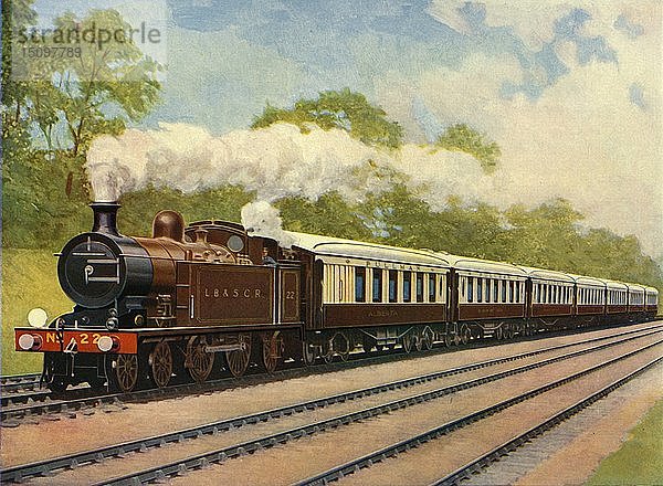 Die Southern Belle (Southern Railway)  1930. Schöpfer: Unbekannt.