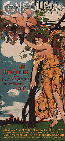 Conegliano - Feste Giubilari della R. Scuola di Viticoltura  1902. Künstler: G. Del Colle & G. Talamini (tätig um 1900)