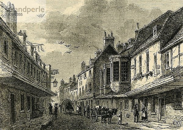 Die Münzanstalt  Southwark  im Jahr 1825  (um 1878). Schöpfer: Unbekannt.