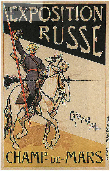 Exposition Russe Champ-De-Mars  1895. Künstler: Caran d'Ache (1858-1909)
