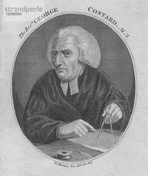 The Revd. George Costard. M.A.'  (1805). Schöpfer: Unbekannt.