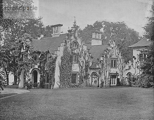Sunnyside  Haus von Washington Irving  in der Nähe von Tarrytown  New York   um 1897. Schöpfer: Unbekannt.