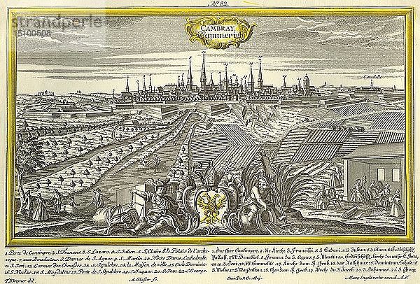 Cambray   um 1740. Schöpfer: A Gläßer.