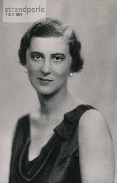 Die Prinzessin Marina von Griechenland   um 1930. Schöpfer: Bertram Park.