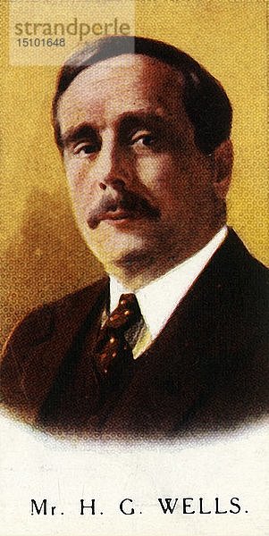Herr H. G. Wells   1927. Schöpfer: Unbekannt.