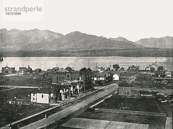 Der Hafen  Vancouver  Kanada  1895. Schöpfer: William Notman & Sohn.