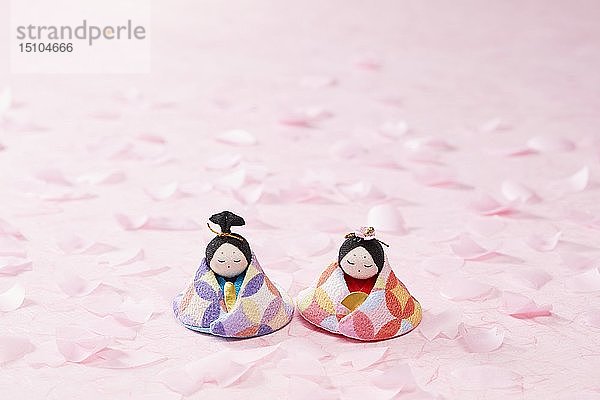 Japanische Hina-Puppen