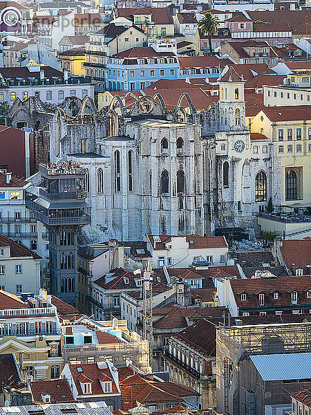 Ruinen von Igreja do Carmo  Convento da Ordem do Carmo  Lissabon  Portugal