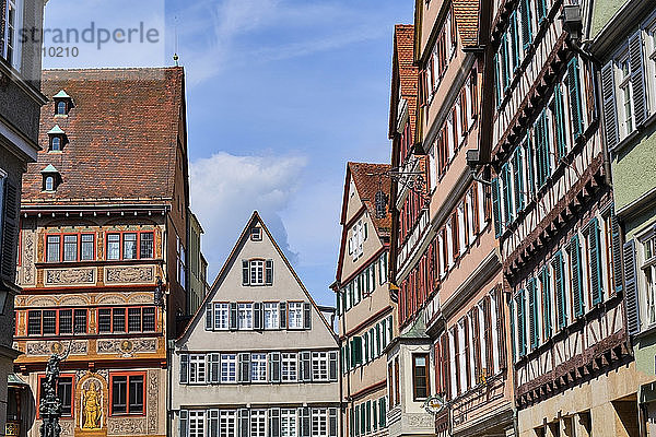 Häuser in der Altstadt  Tübingen  Baden-Württemberg  Deutschland