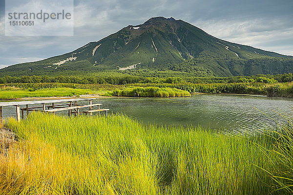 Russland  Kamtschatka  Heißer Fluss