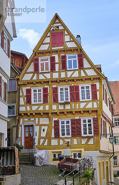Fachwerkhaus in der Altstadt  Tübingen  Baden-Württemberg  Deutschland