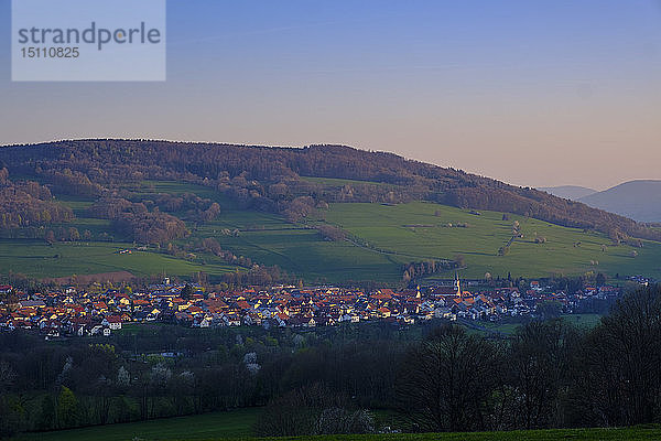 Sonnenaufgang  Württemberg  Ehrenberg  Rhön  Deutschland