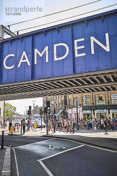 UK  London  Camden Town  Überführung