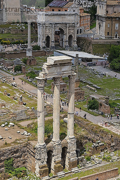 Forum Romanum  Rom  Italien