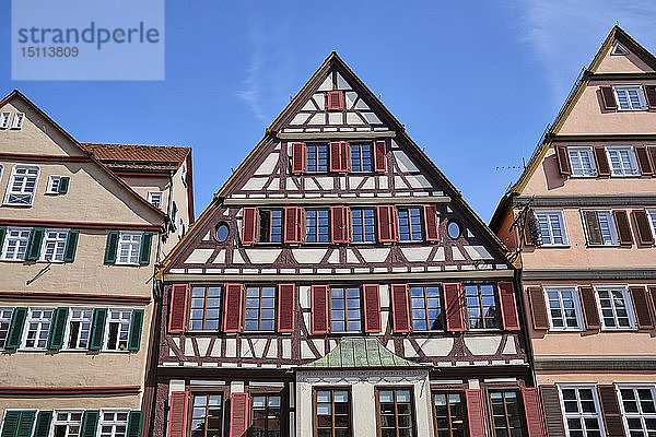 Fachwerkhaus in der Altstadt  Tübingen  Baden-Württemberg  Deutschland