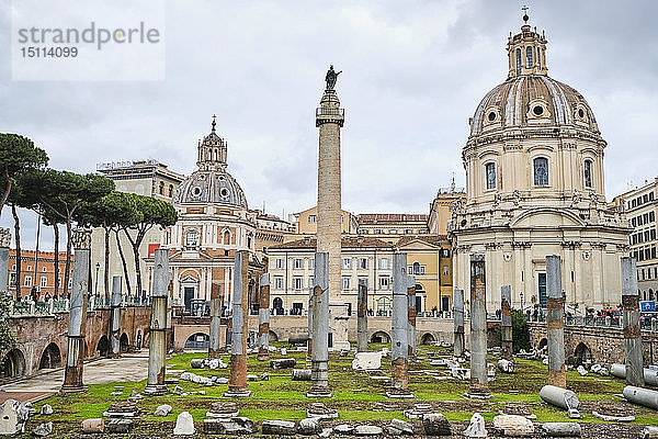 Trajan's Forum  Forum Romanum  Rom  Italien