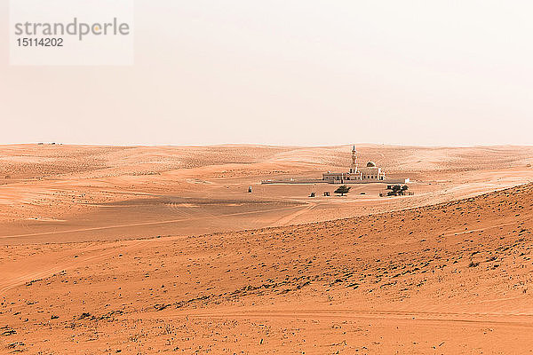 Moschee in der Wüste  Wahiba Sands  Oman