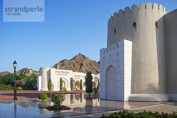 Al Alam Palace  Regierungsviertel  Muscat  Oman