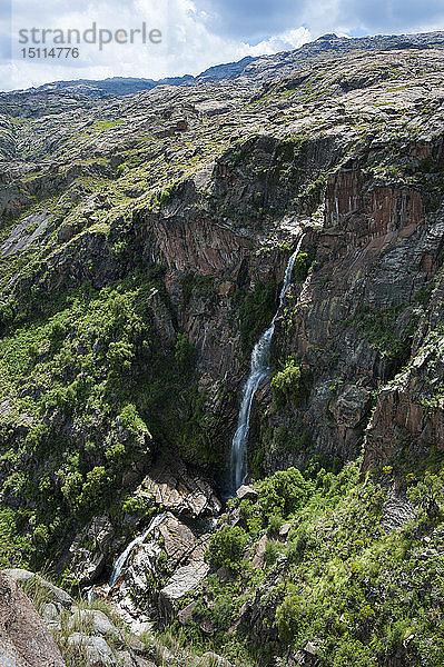 Wasserfall Salto del Tabaquillo  Mina Clavero  Argentinien  Südamerika