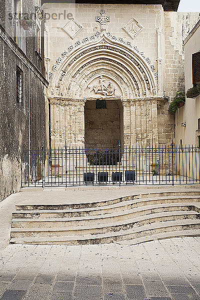 Portale di San Giorgio  Ragusa Ibla  Ragusa  Sizilien  Italien