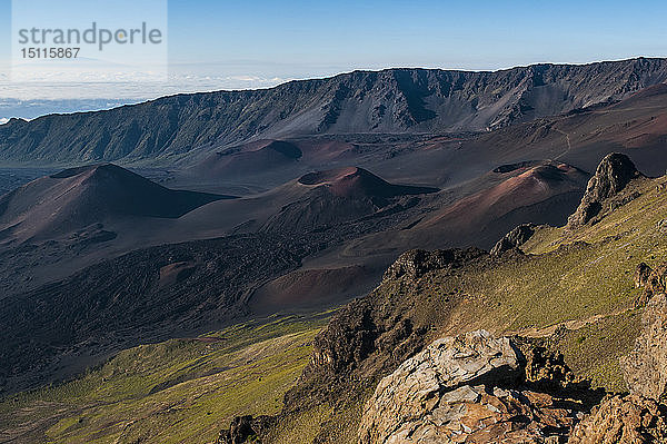 USA  Hawaii  Maui  Vulkankrater  Haleakala-Nationalpark