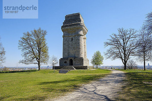 Deutschland  Augsburg  Bismarckturm am Steppacher Berg