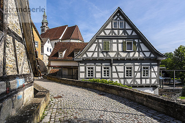 Historische Altstadt  Waiblingen  Deutschland
