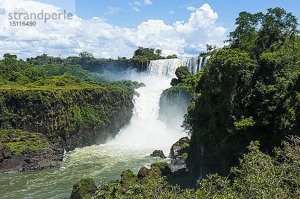 Iguazu-Wasserfälle  Argentinien  Südamerika