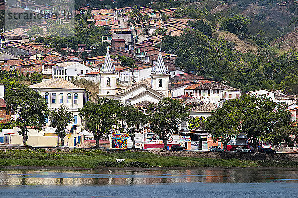 Blick über Cachoeira bei Salvador da Bahia  Brasilien
