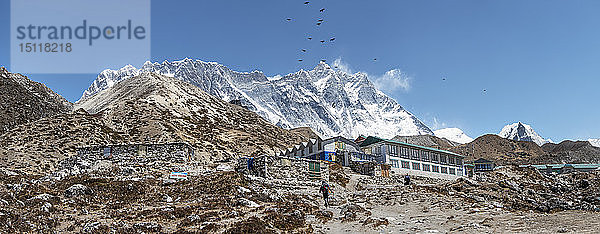 Nepal  Solo Khumbu  Everest  Chukkung Lodge Village