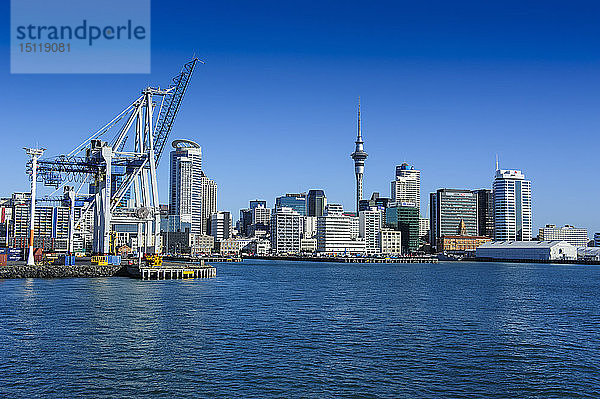 Skyline von Auckland  Neuseeland