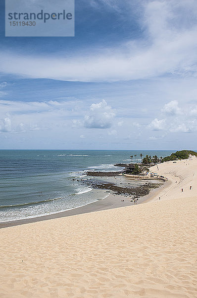 Berühmte Sanddünen von Natal  Rio Grande do Norte  Brasilien