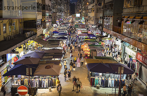 Fa Yuen Street Market  Hongkong  China