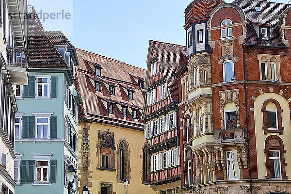 Häuser in der Altstadt  Tübingen  Baden-Württemberg  Deutschland