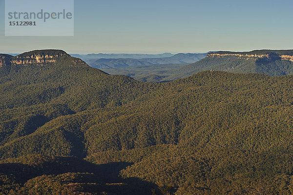 Jamison Valley  Blue Mountains  Blue Mountains-Nationalpark  Neusüdwales  Australien