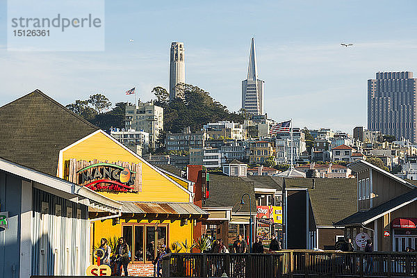 Pier 39  San Francisco  Kalifornien  Vereinigte Staaten von Amerika  Nordamerika