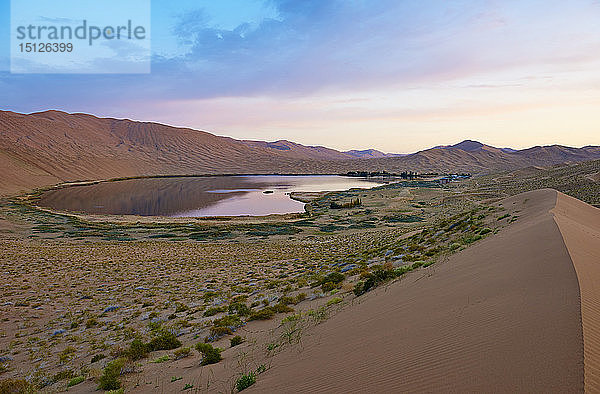 Badain Jaran Wüste  Wüste Gobi  Innere Mongolei  China  Asien