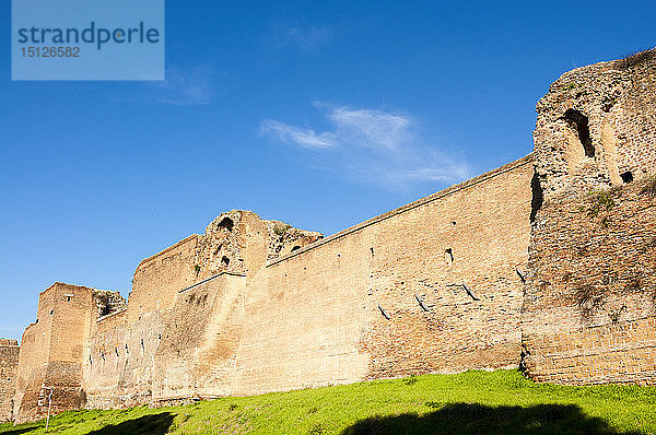 Aurelianische Mauern (Mura Aureliane)  UNESCO-Weltkulturerbe  Rom  Latium  Italien  Europa