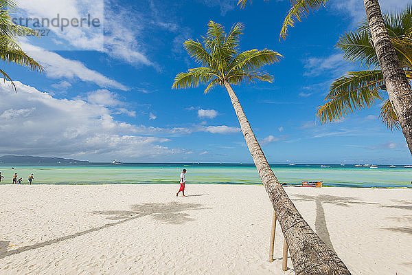 Dinwid Beach  Boracay  Westliche Visayas  Philippinen  Südostasien  Asien