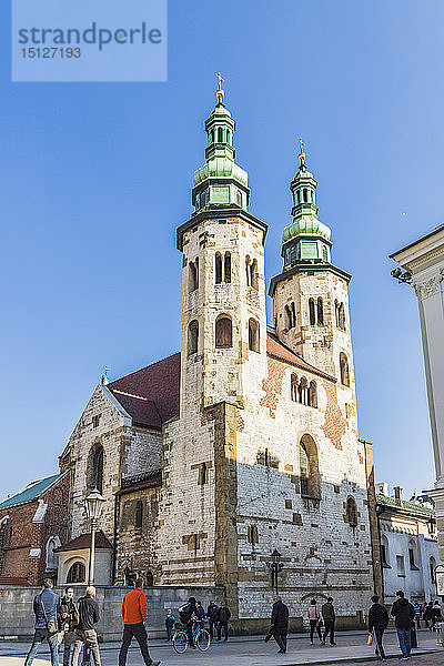 Die Kirche St. Peter und St. Paul in der mittelalterlichen Altstadt  UNESCO-Weltkulturerbe  Krakau  Polen  Europa