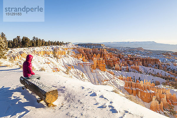 Bryce Canyon National Park  Utah  Vereinigte Staaten von Amerika  Nordamerika