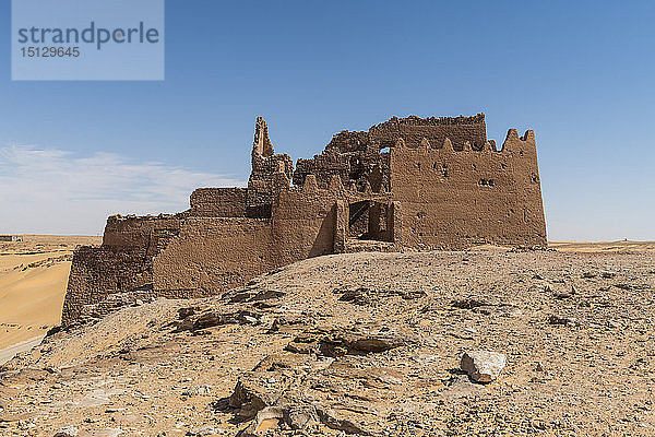 Alter Ksar  alte Stadt in der Wüste  bei Timimoun  Westalgerien  Nordafrika  Afrika