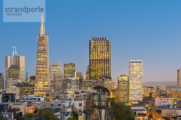 TransAmerica Pyramid  San Francisco  Kalifornien  Vereinigte Staaten von Amerika  Nord-Amerika