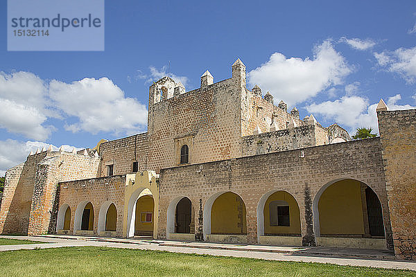 Kloster de San Bernadino de Siena  erbaut 1552-1560  Valladolid  Yucatan  Mexiko  Nordamerika
