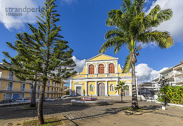 Kirche St. Peter und St. Paul  Pointe-a-Pitre  Guadeloupe  Französische Antillen  Westindische Inseln  Karibik  Mittelamerika