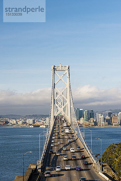 Oakland Bay Bridge  San Francisco  Kalifornien  Vereinigte Staaten von Amerika  Nordamerika